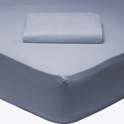 DAS HOME 1005 Σεντόνι Μονό με λάστιχο 100×200 BABY BLUE
